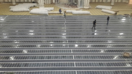 Cami ısıtma sistemi (Türkmenistan) 